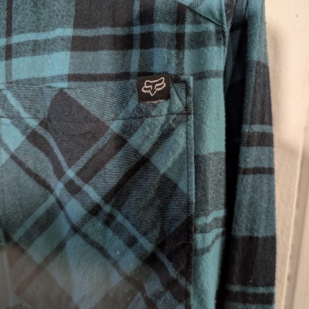 FOX RACING WOMEN'S PLAID SHIRT - Picture 2 of 5